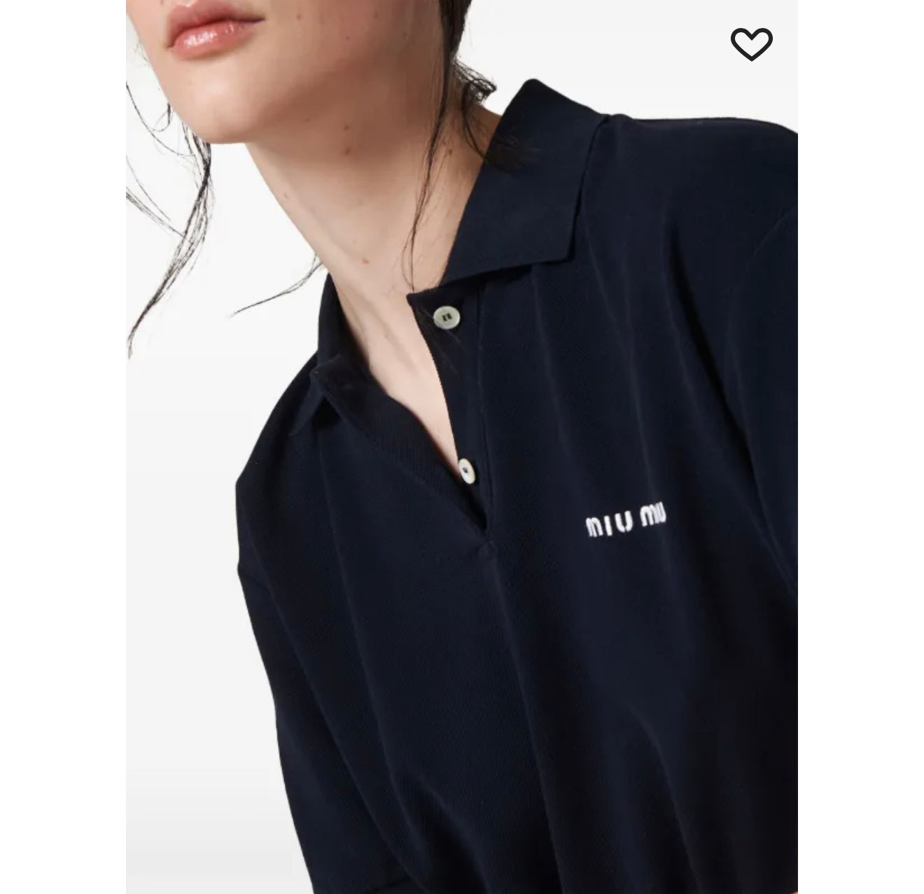 MM navy blue polo
