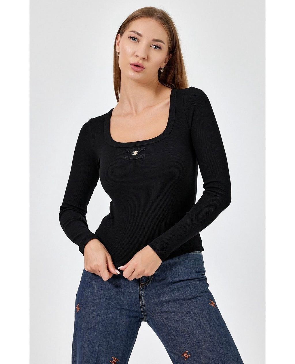 C black long sleeve