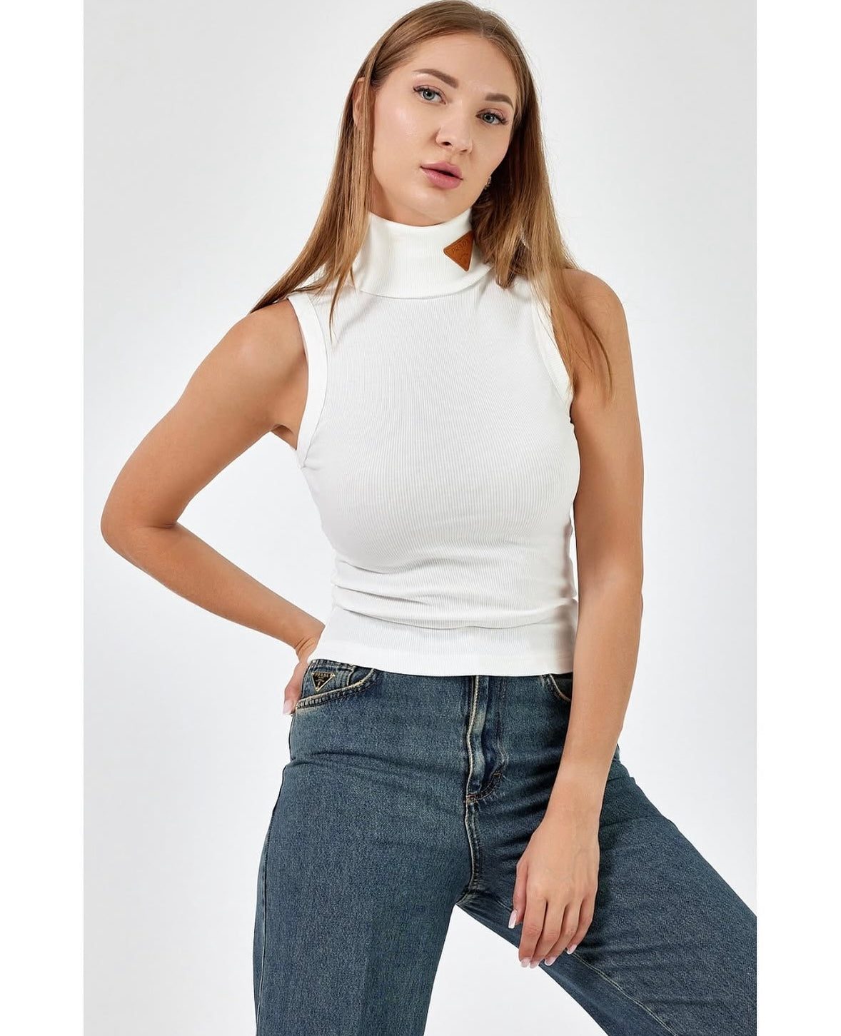 turtle neck tank  top