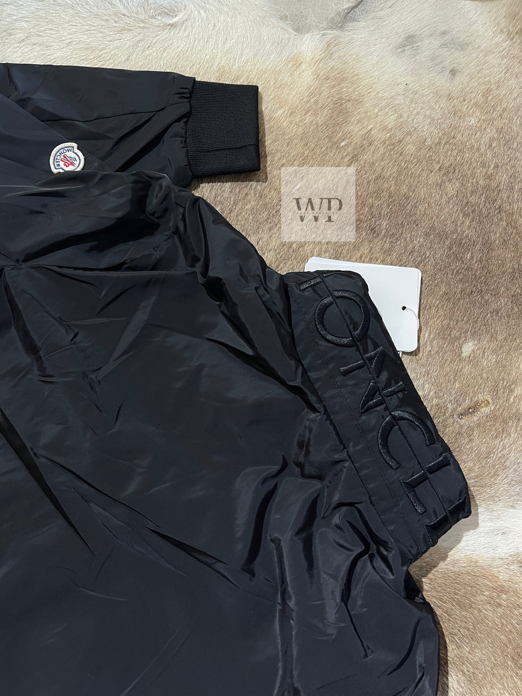 M impermeable black jacker unisex