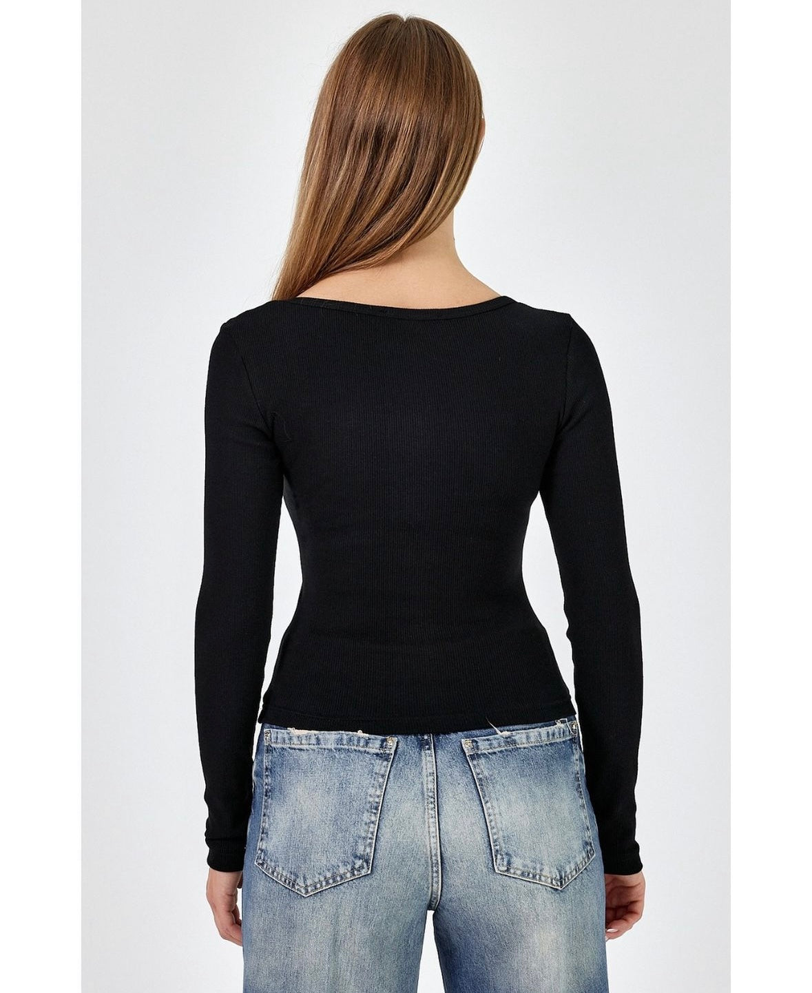 L black long sleeve
