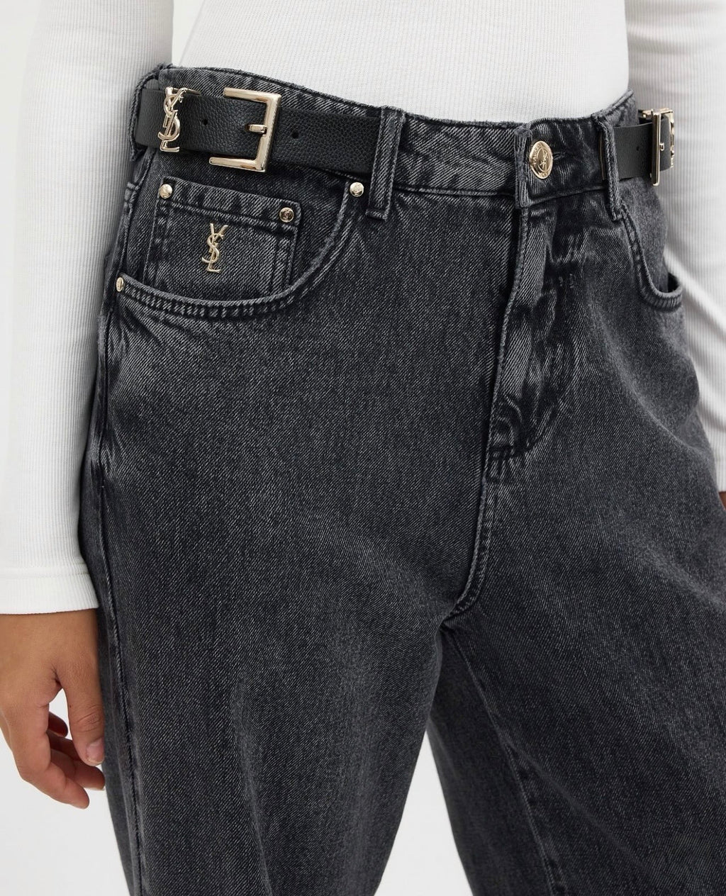 YSL black jeans