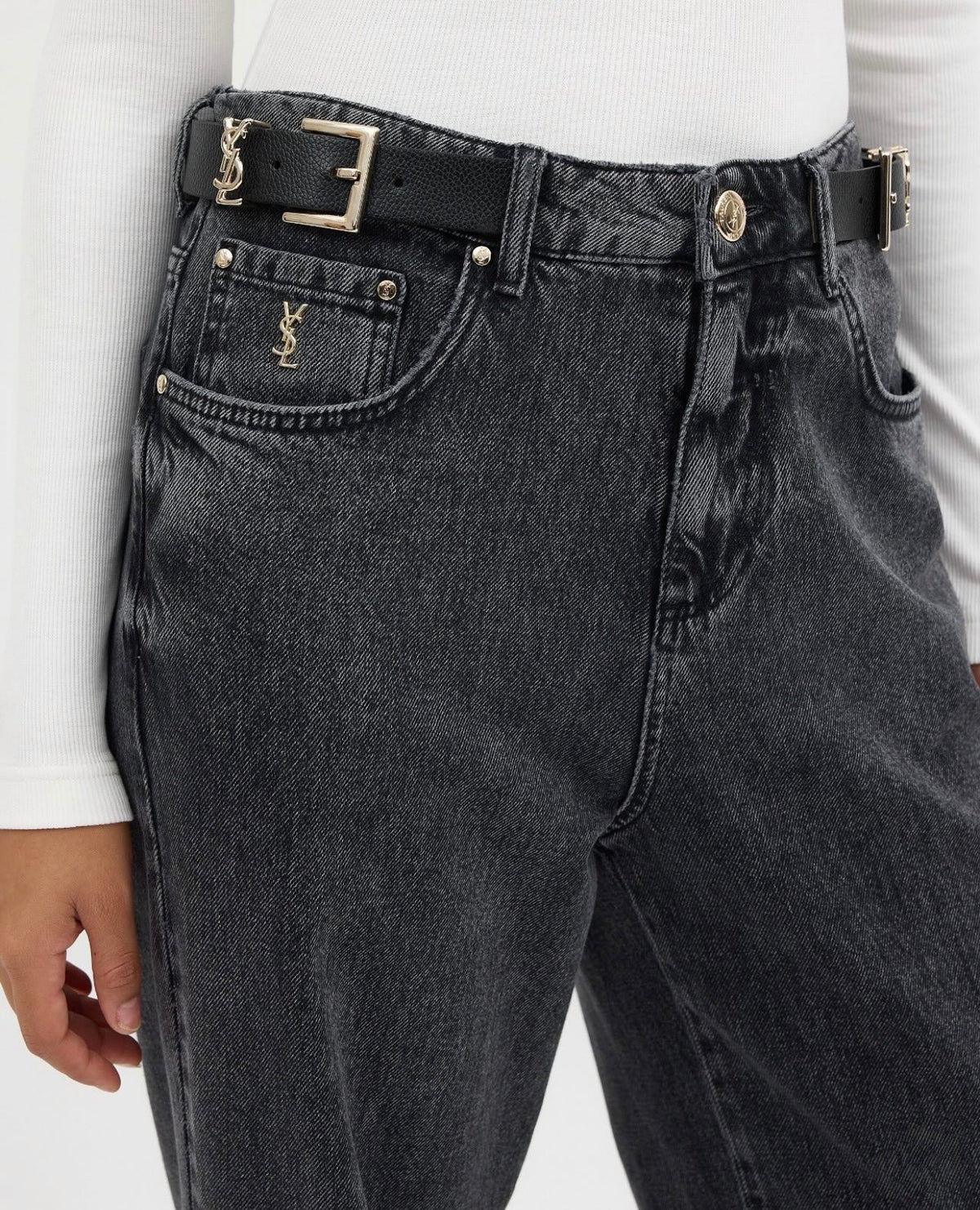 YSL black jeans