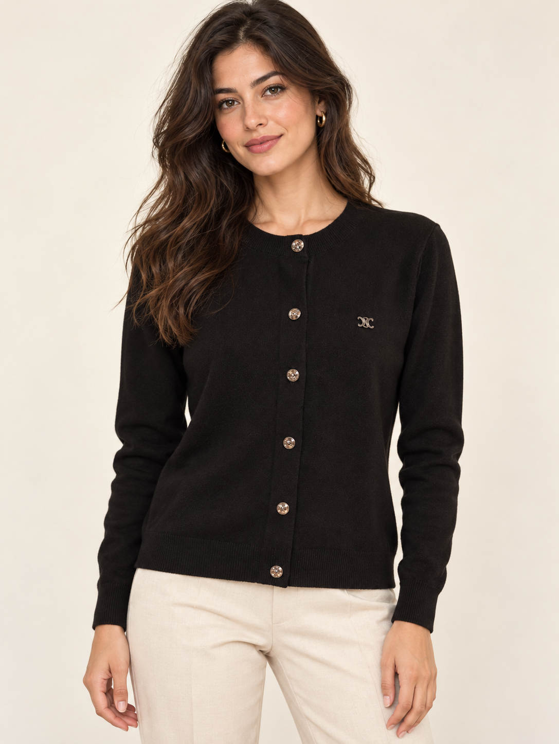 C BLACK CARDIGAN