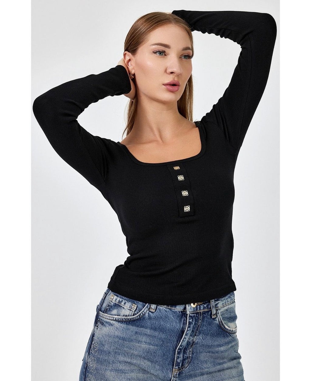 L black long sleeve