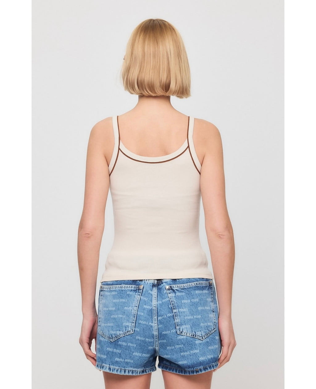 Beige tank top