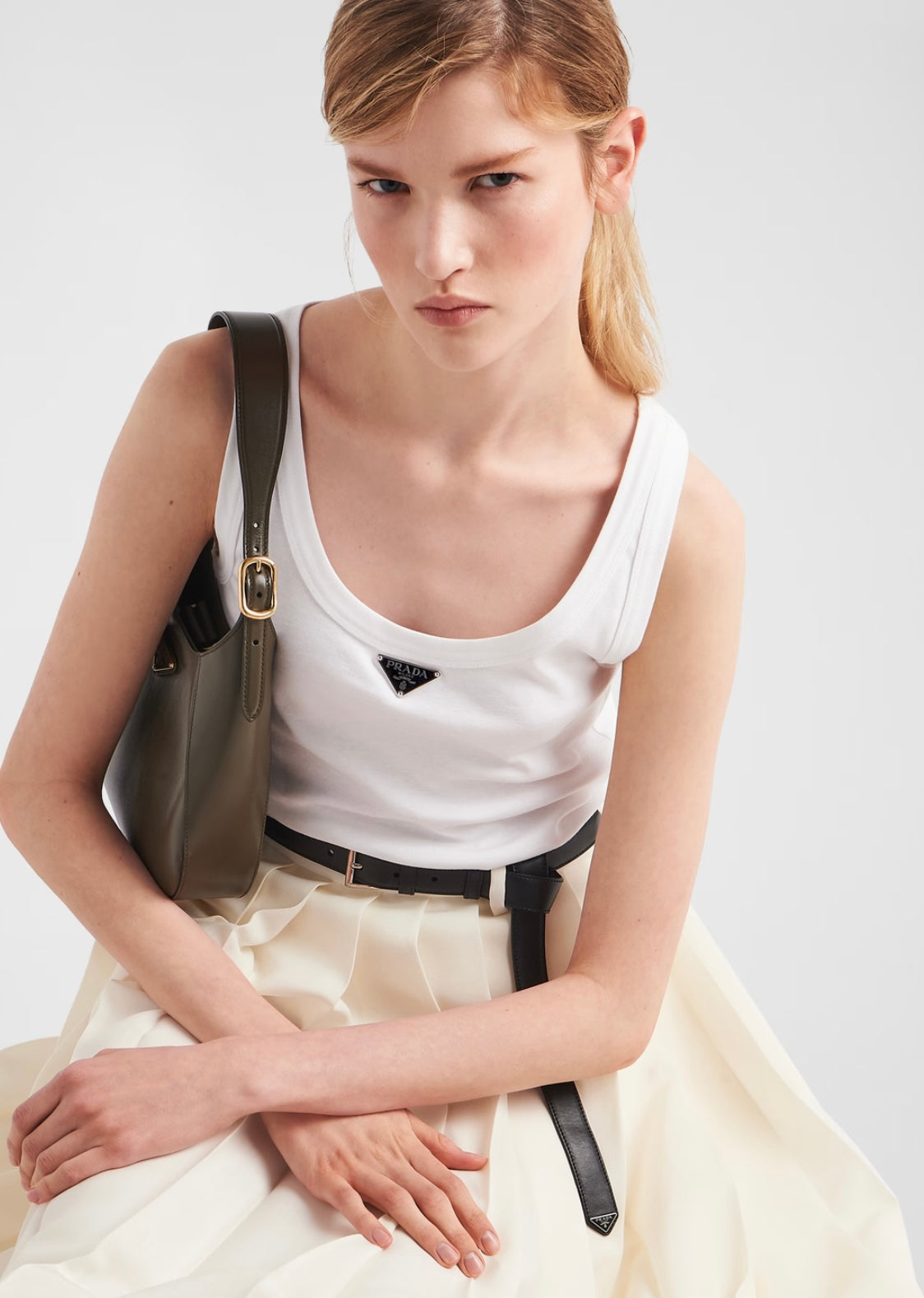 P white tank top
