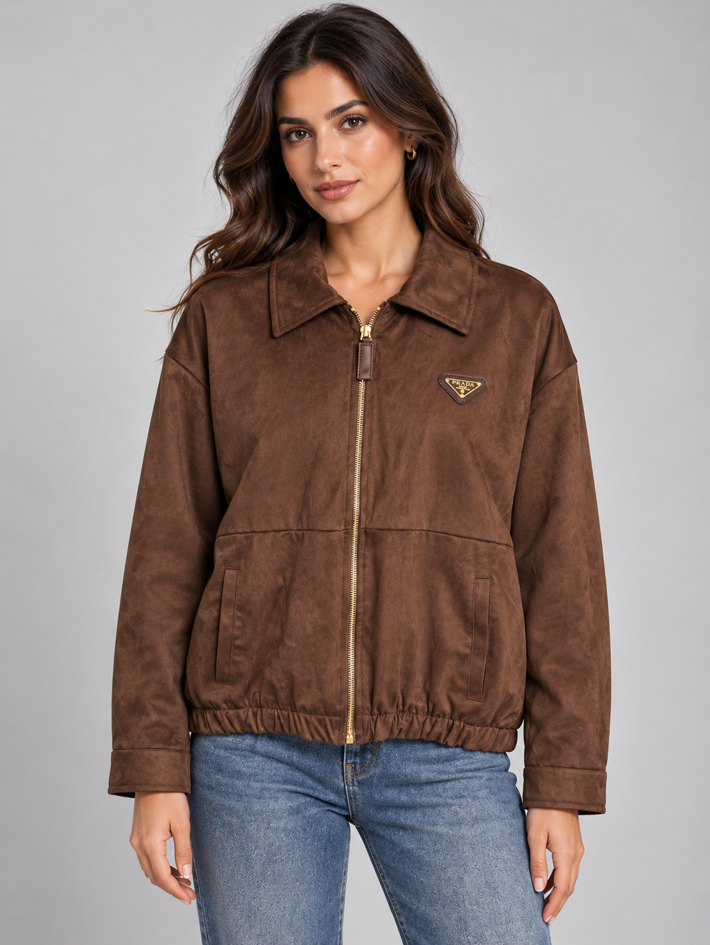 PRADA BROWN JACKET