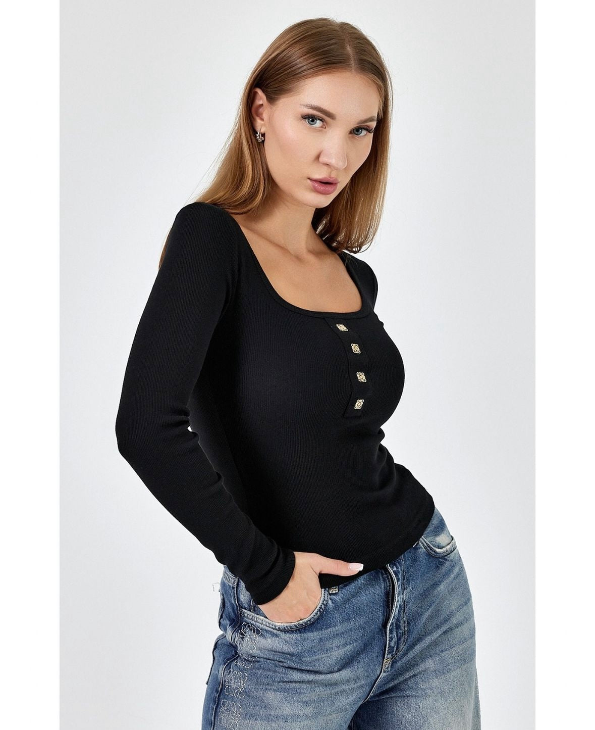 L black long sleeve