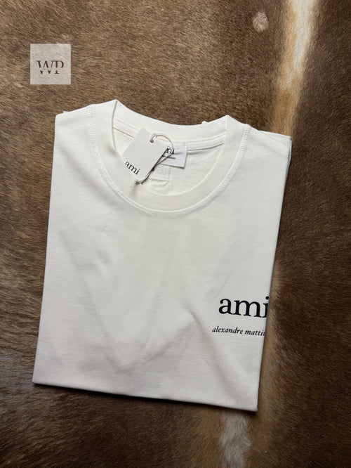 A unisex white shirt