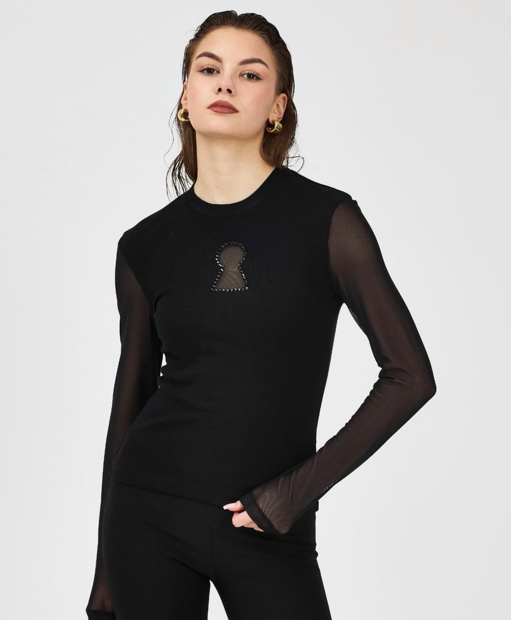 S Black long sleeve