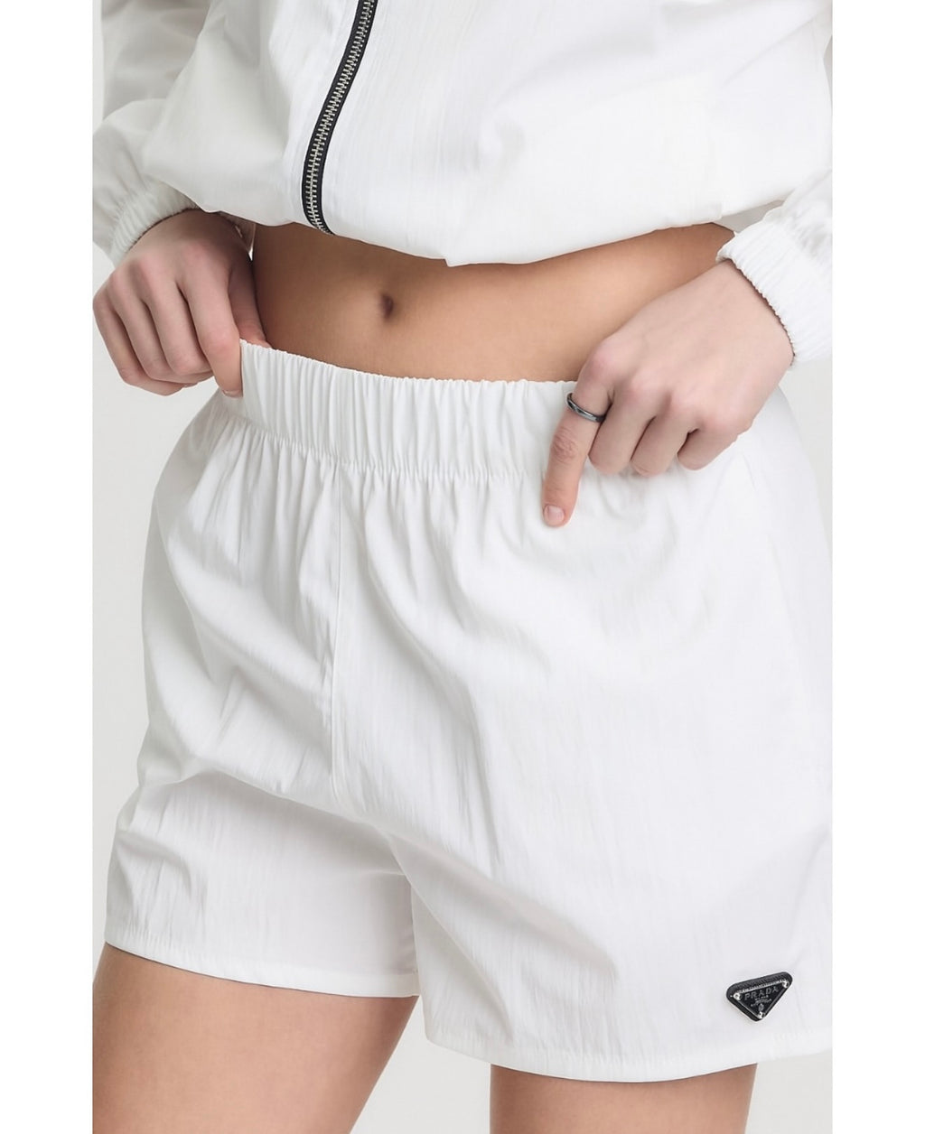 White short