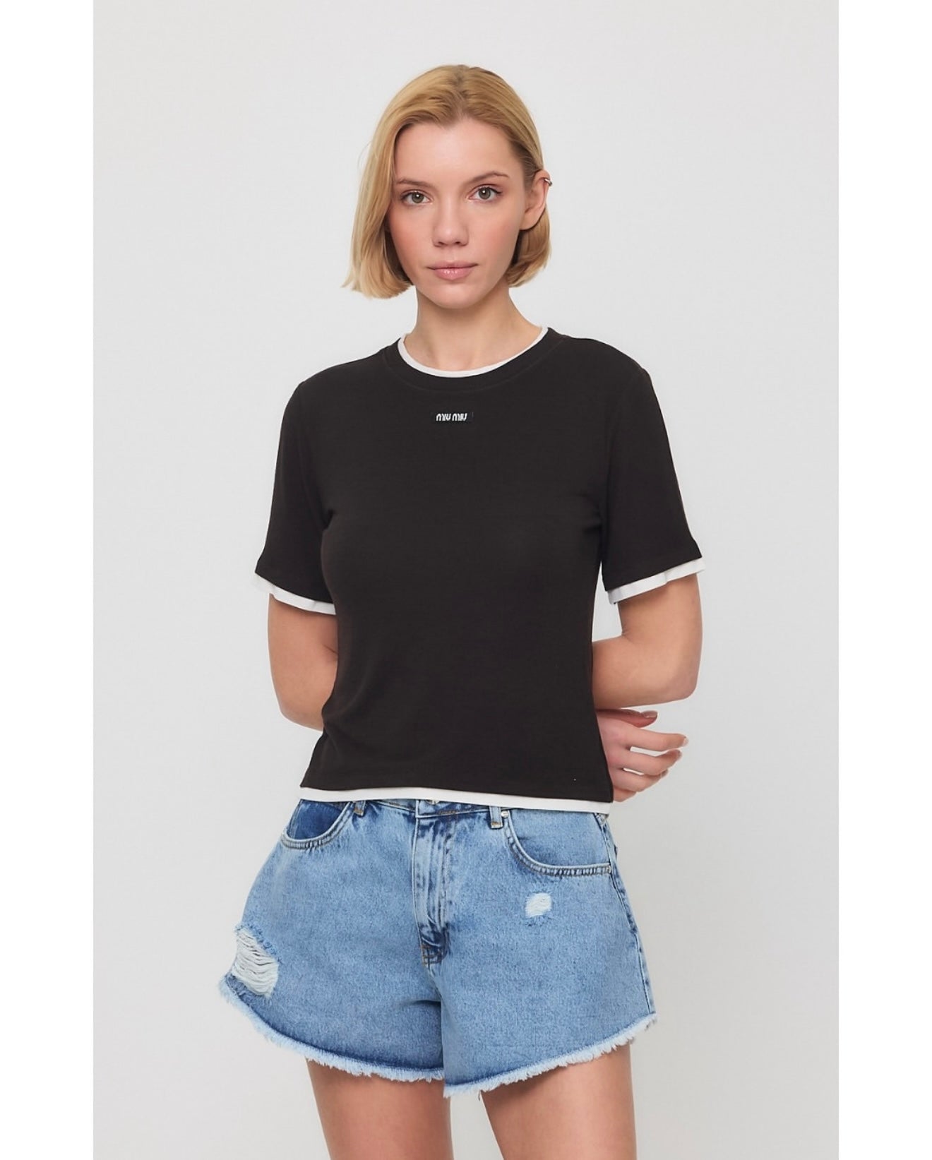 MM Black shirt