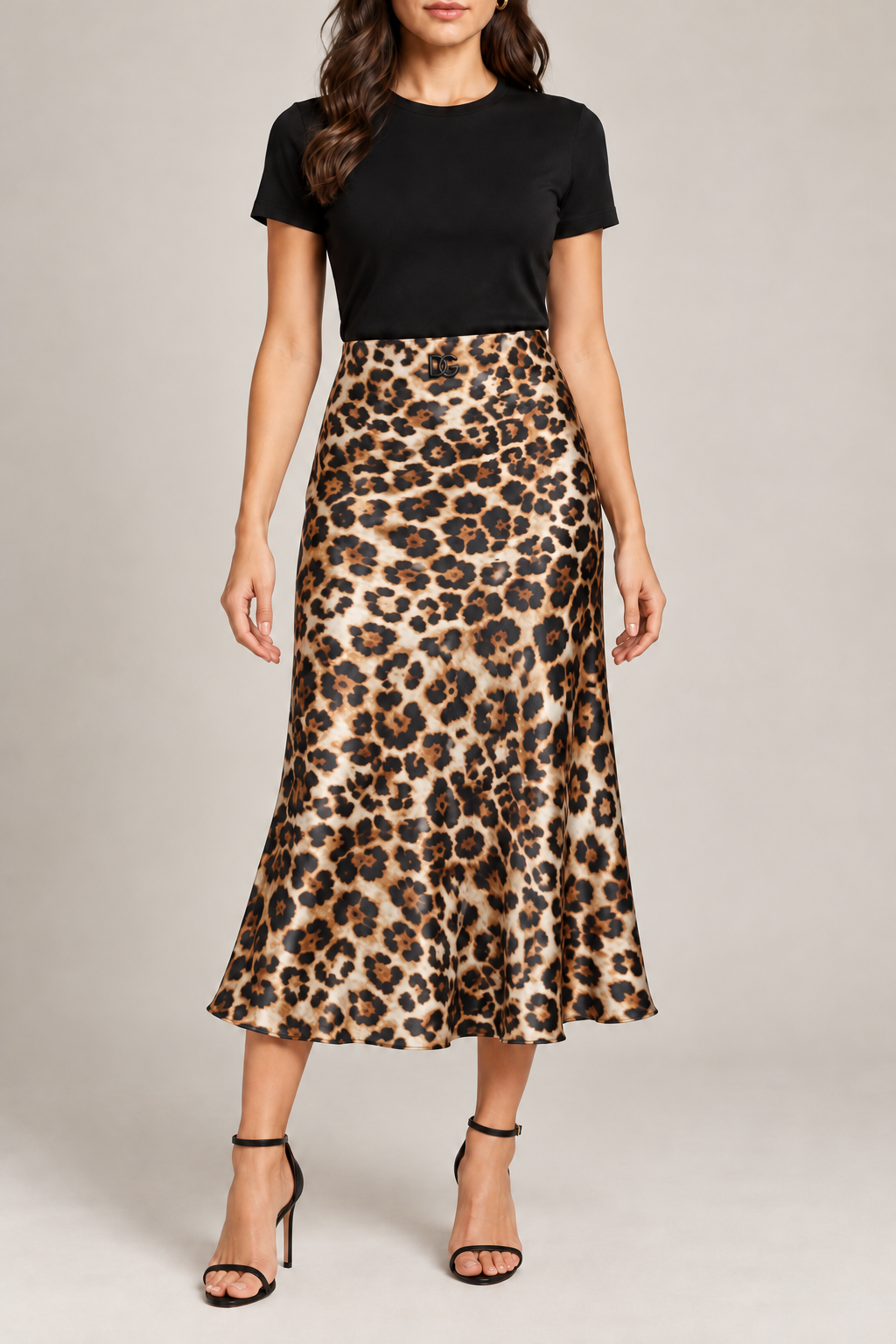 D&G LEOPARD SKIRT