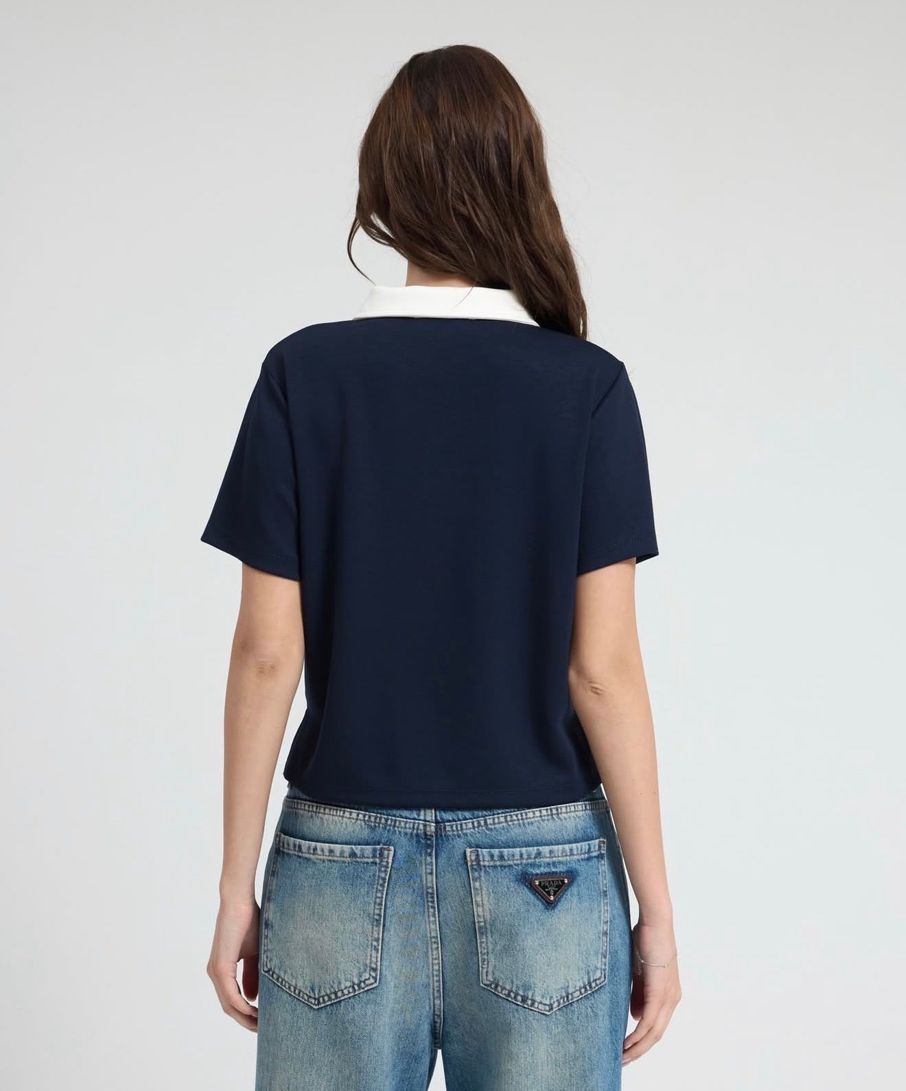 Navy blue polo