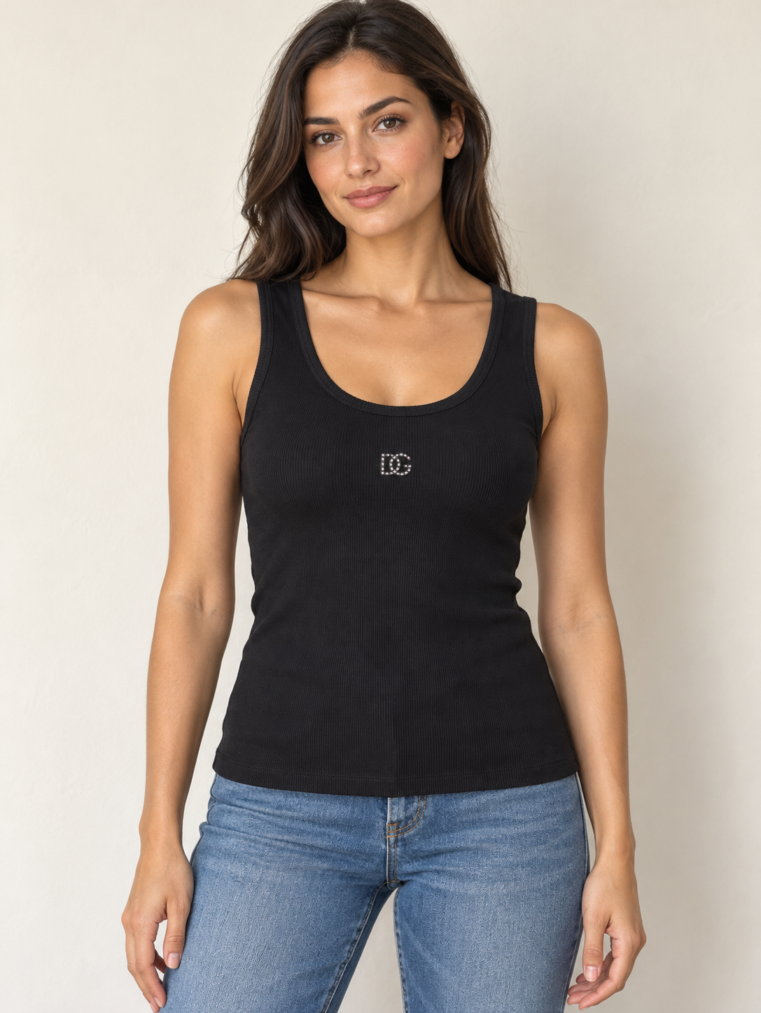 DG BLACK TANK TOP