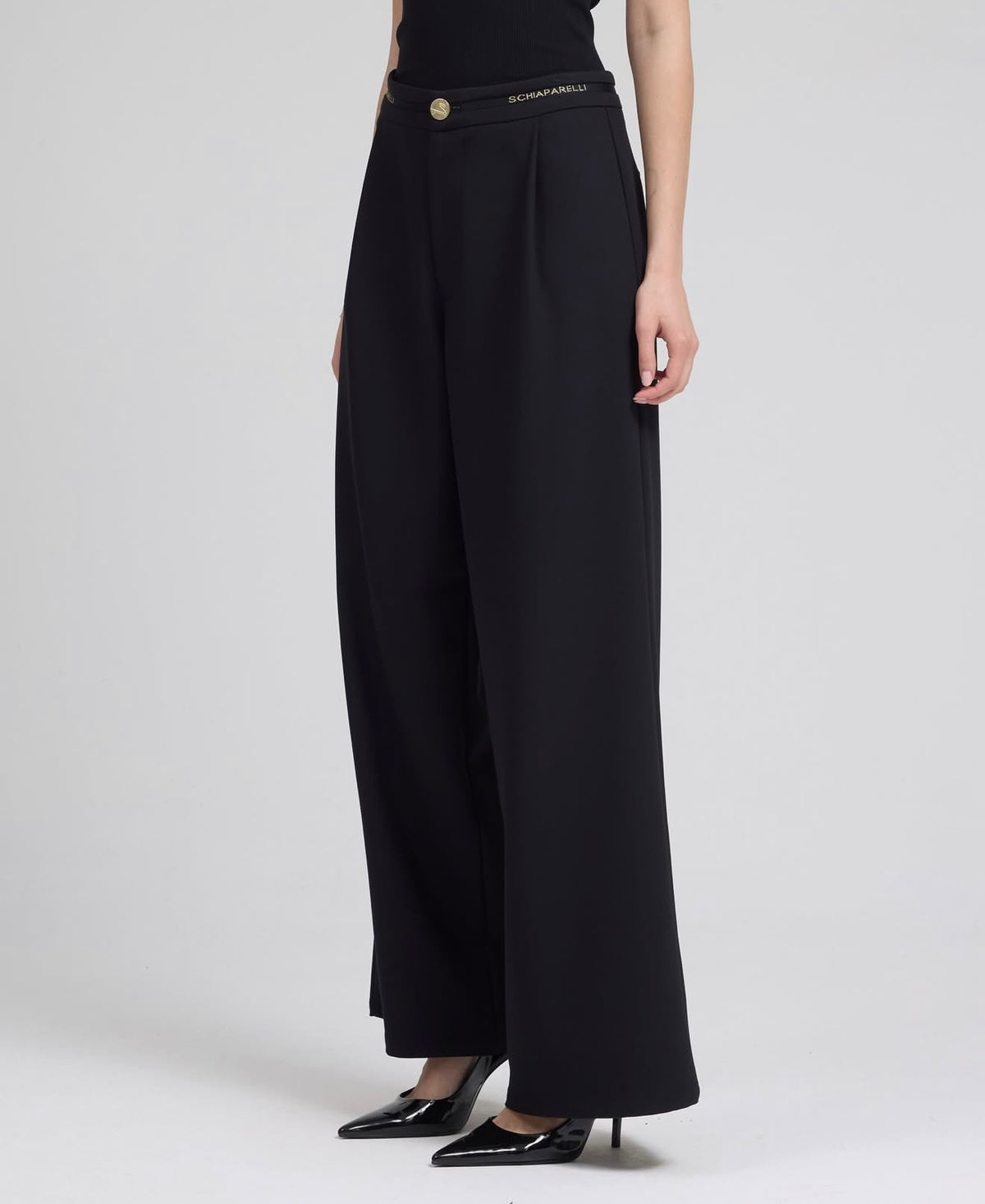 SCHIAPARELLI BLACK PANTS