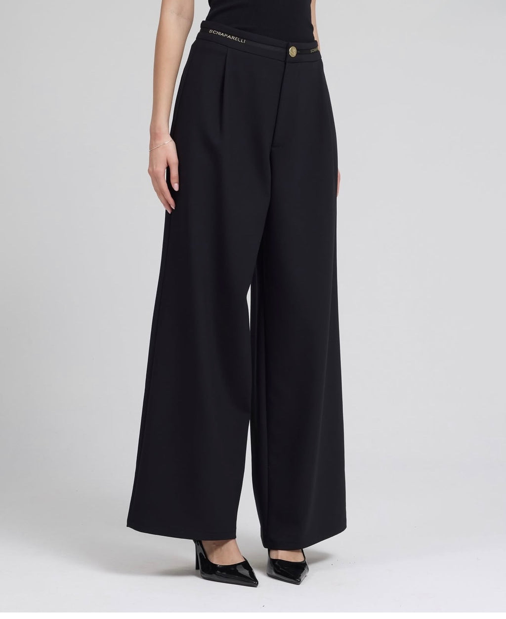 SCHIAPARELLI BLACK PANTS