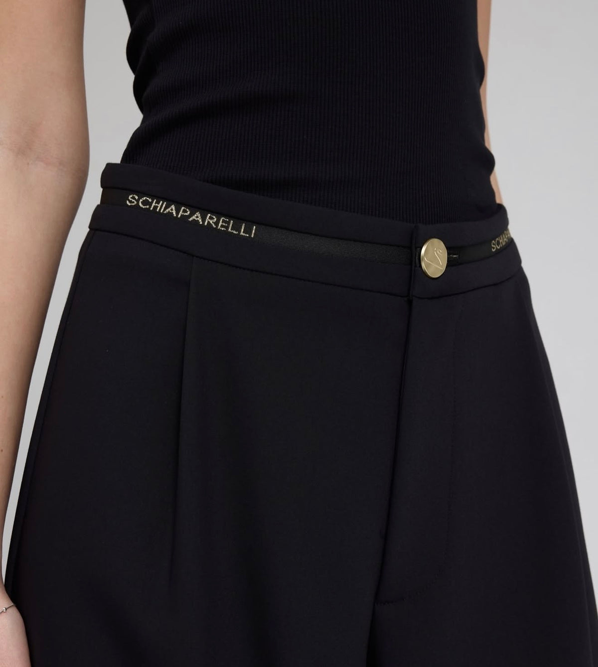 SCHIAPARELLI BLACK PANTS