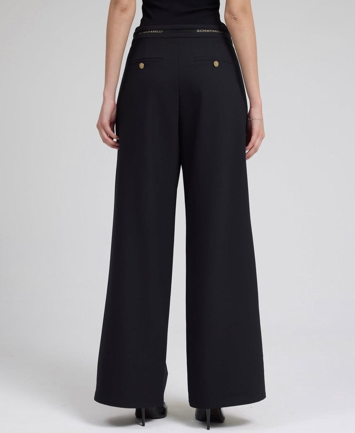 SCHIAPARELLI BLACK PANTS