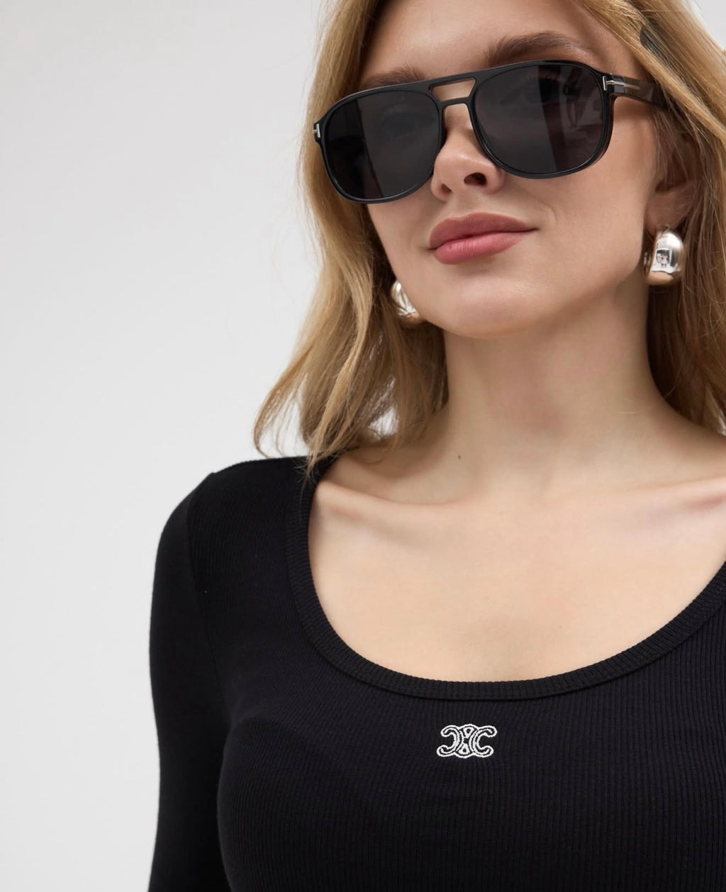 C BLACK LONG SLEEVE