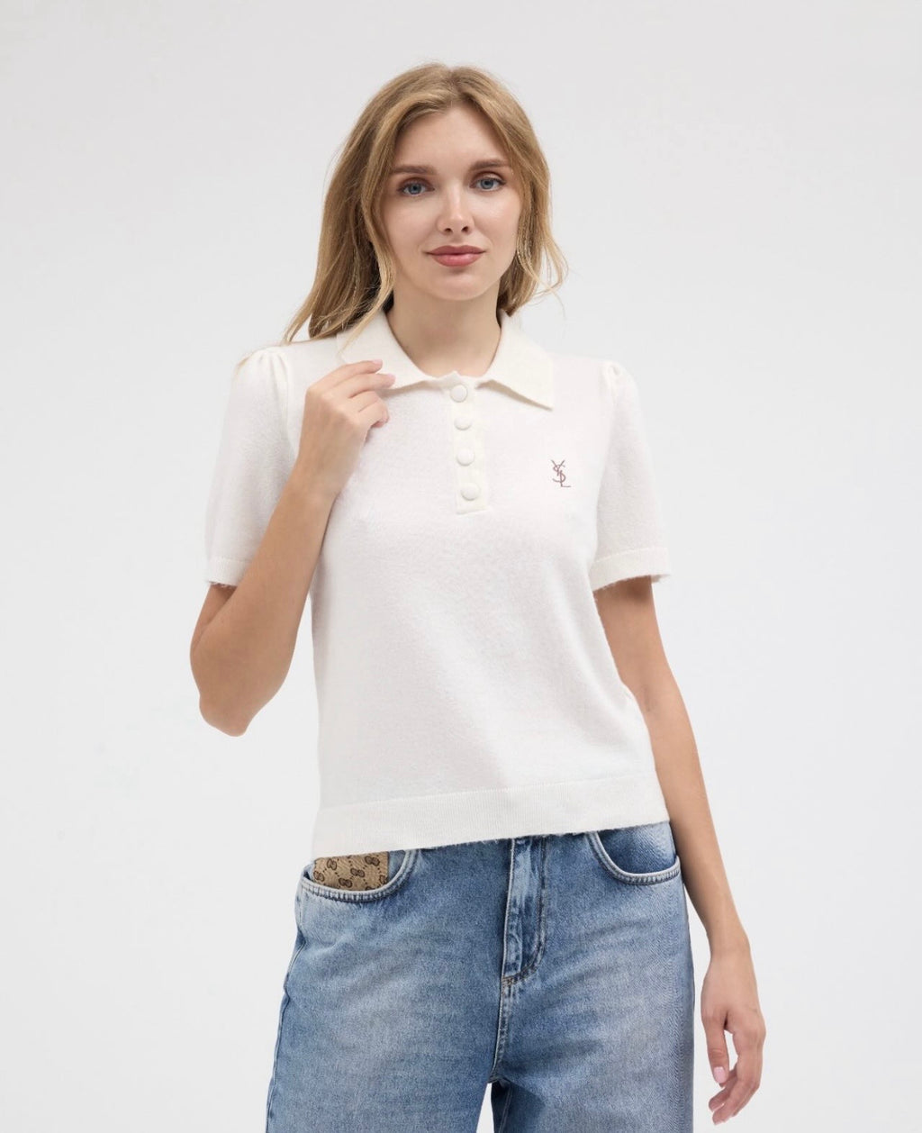 YSL OFF WHITE POLO
