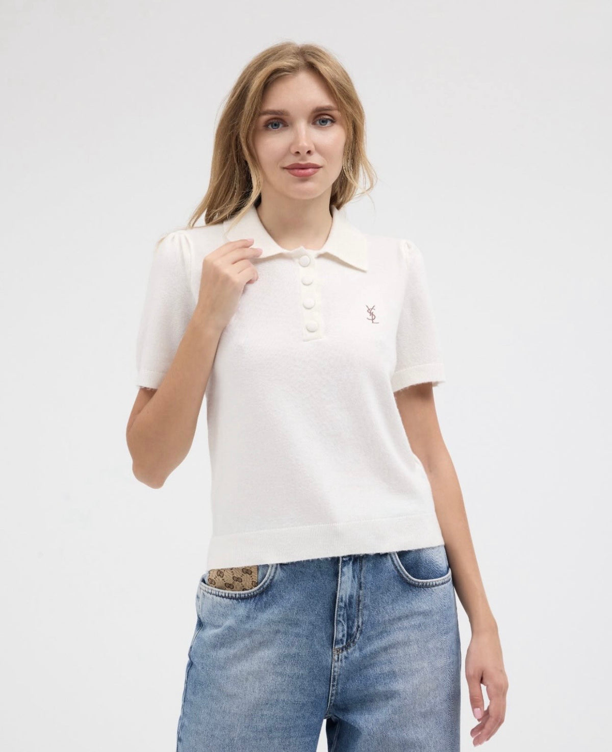 YSL OFF WHITE POLO