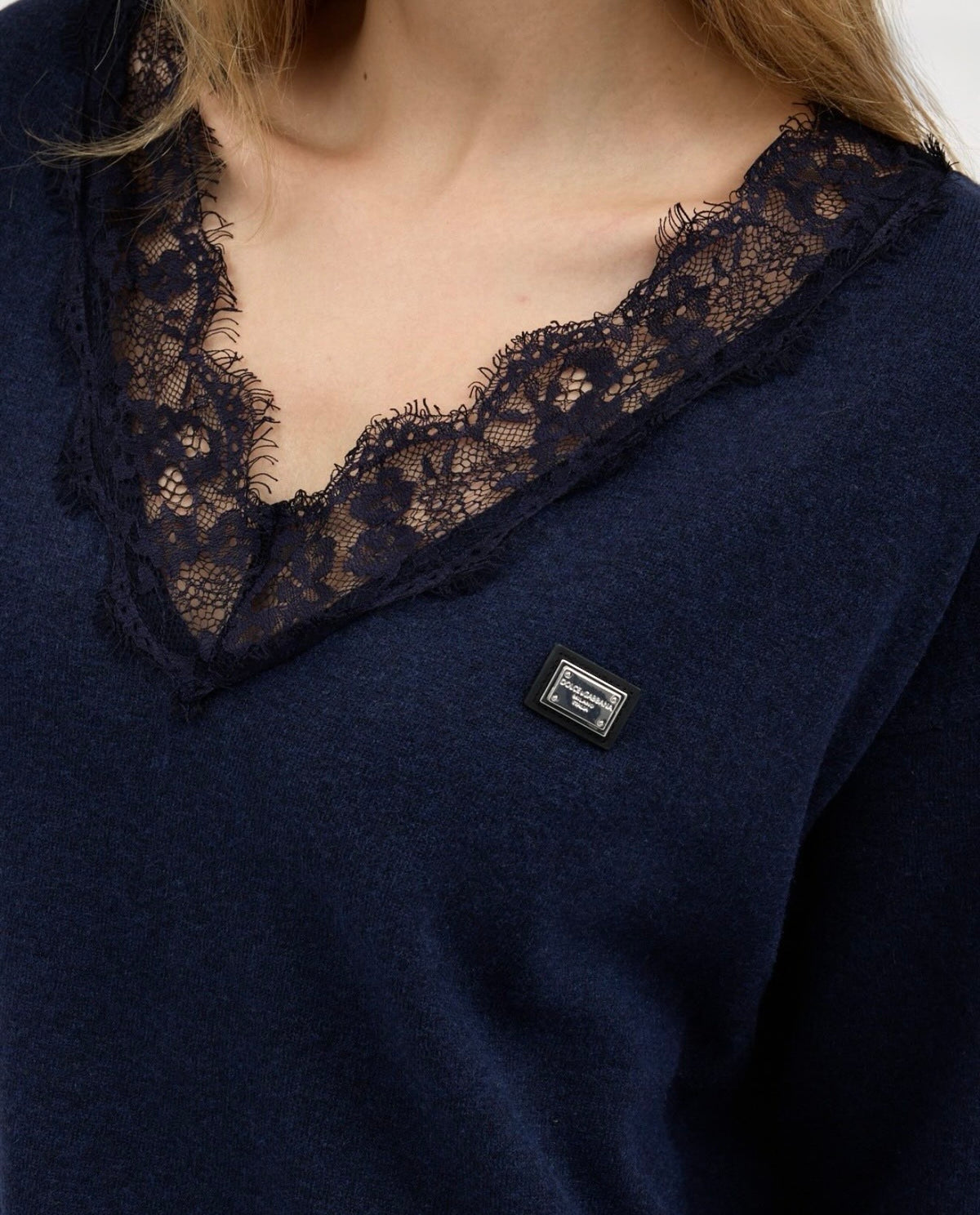 D&G NAVY BLUE SWEATER