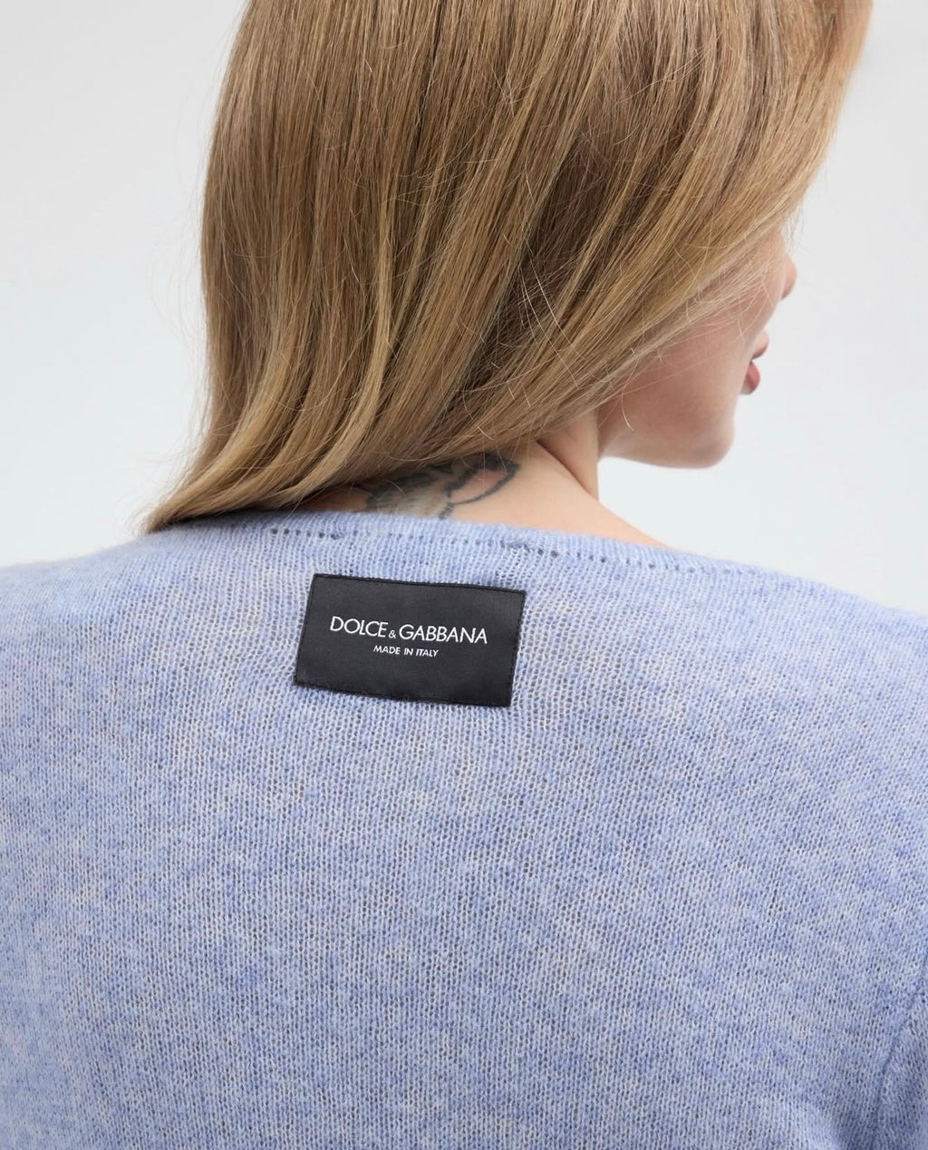 D&G BABY BLUE SWEATER
