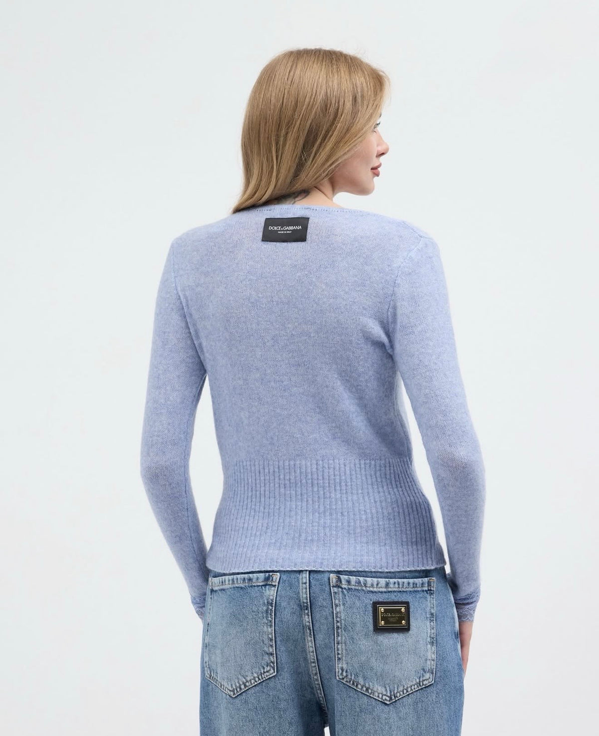 D&G BABY BLUE SWEATER