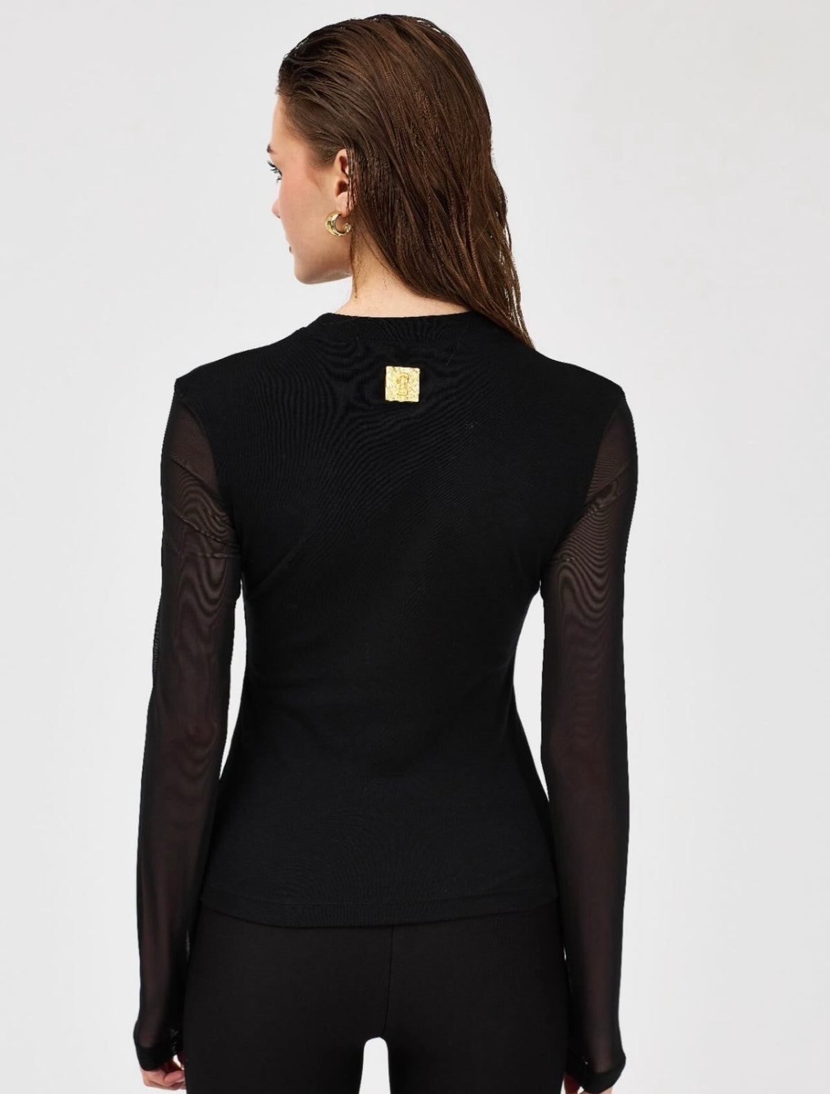SCHIAPARELLI BLACK LONG SLEEVE