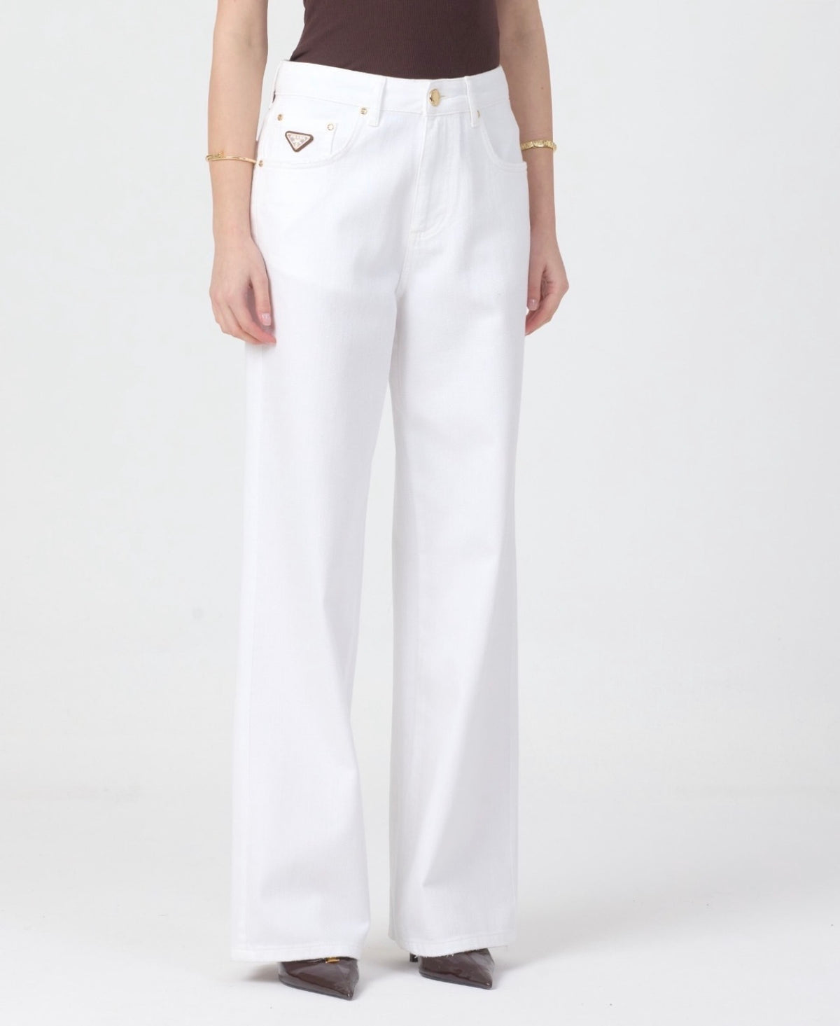 PRADA WHITE JEANS