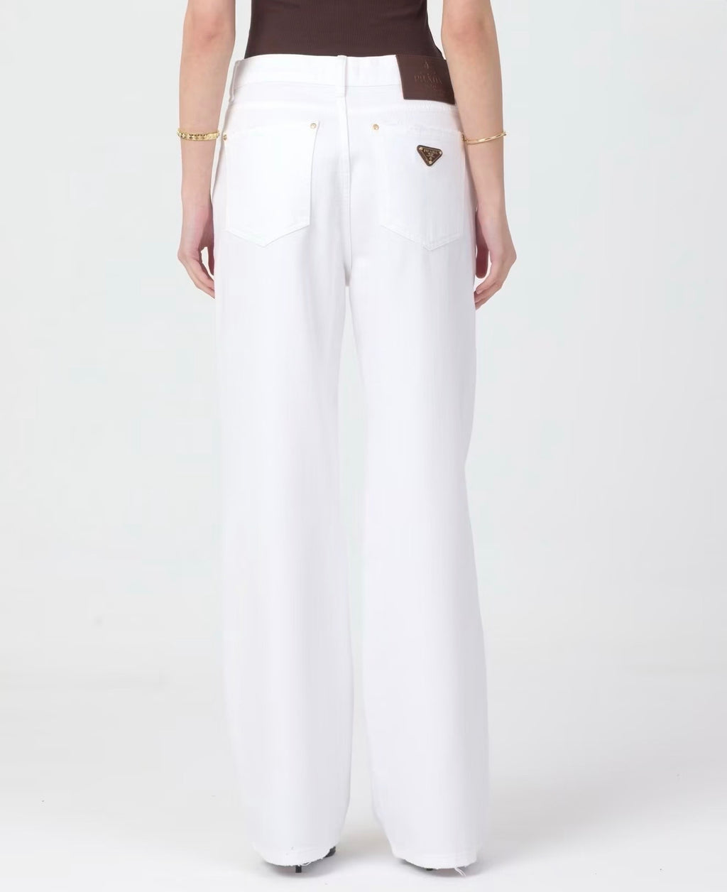 PRADA WHITE JEANS