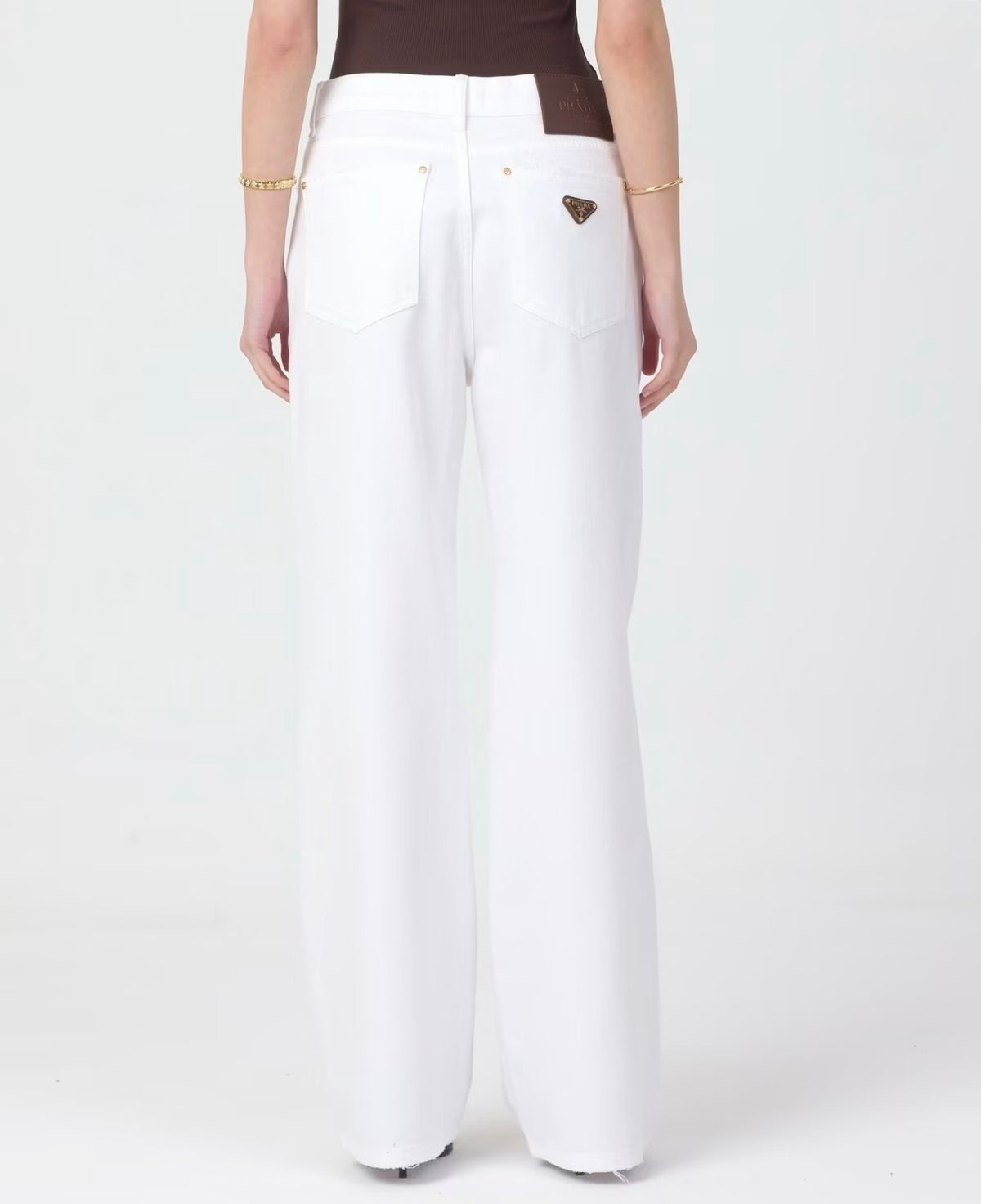 PRADA WHITE JEANS